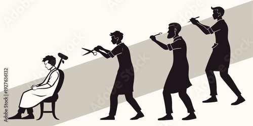 Evolution of human posture and locomotion over time depicted in illustration Vector