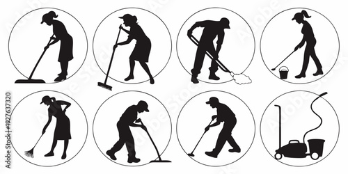 A sequence of images depicting a person performing various skiing techniques on a snowy slope Vector