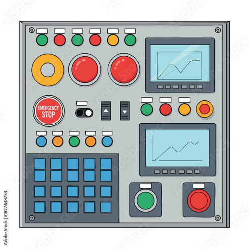 Advanced Music Production Controller with Multiple Knobs Buttons and Touchscreen Displays