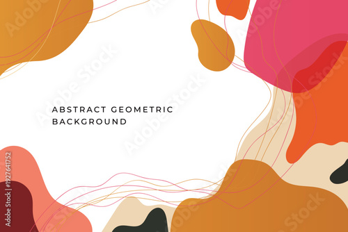abstract background with geometric shapes