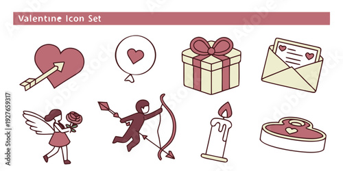 Celebrate valentine's day with love, gifts, and romantic gestures Vector