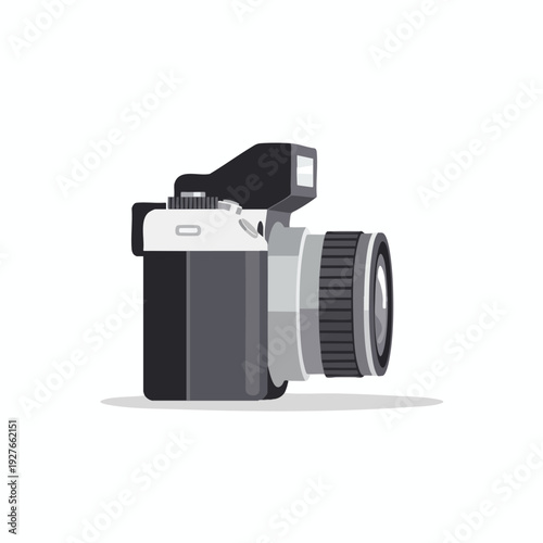 Professional Digital Camera with Lens for Photography and Creative Projects