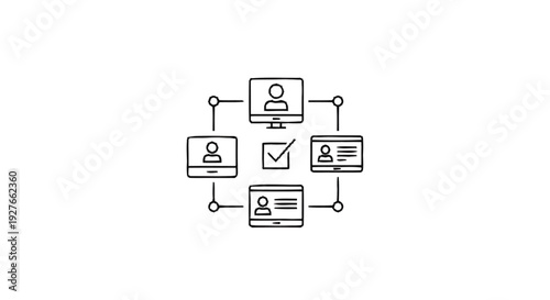 Digital Identity Verification and Online Authentication Process.
