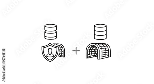 Database Security and Network Tunneling Concept.