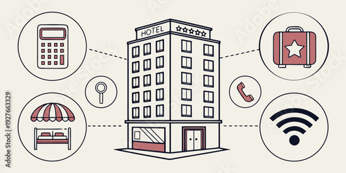 Modern smart city infrastructure with connected vehicles and wireless technology Vector