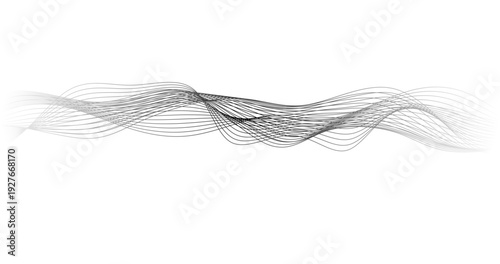 Audio wave element for design Analog frequency track equalizer background