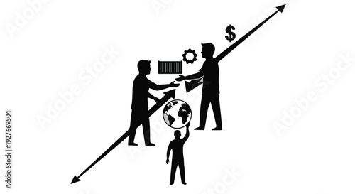 Dynamic Global Business Partnership and Data Exchange for Efficient Financial Growth and Market Expansion Strategy