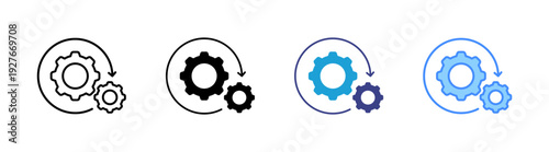 Streamline icon set multiple style collection