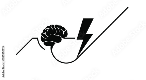 Brainstorming and Creative Thinking Icon Representing Innovation and Ideas