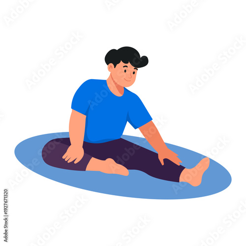 Stretching Exercises Illustration