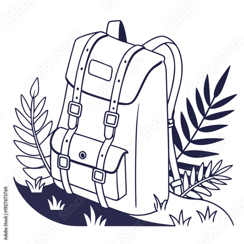 A backpack for hiking and outdoor adventures