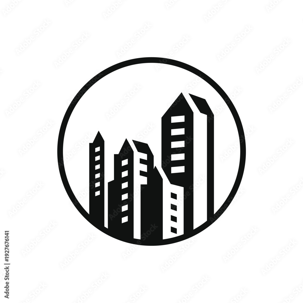 Fototapeta premium Building and Construction Logo Design Concept template illustration vector