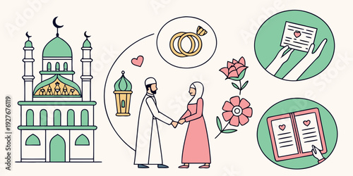 A diverse group of people enjoying various activities in a vibrant city setting. Vector