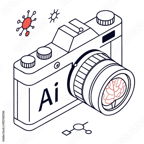A camera with ai capabilities and creative elements
