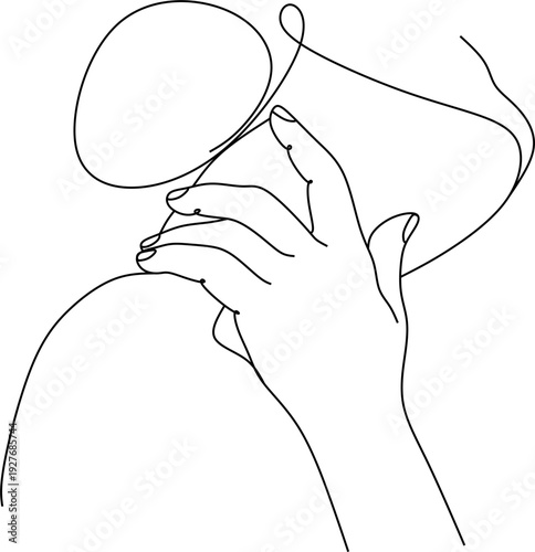 Vector illustration of neck and head massage, relaxing treatments. Massage. For advertising spa treatments