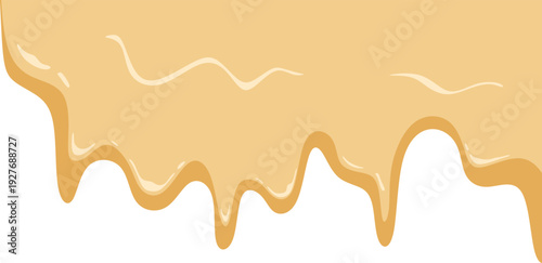 Melted Vanilla Illustration