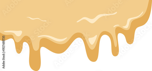 Melted Vanilla Illustration