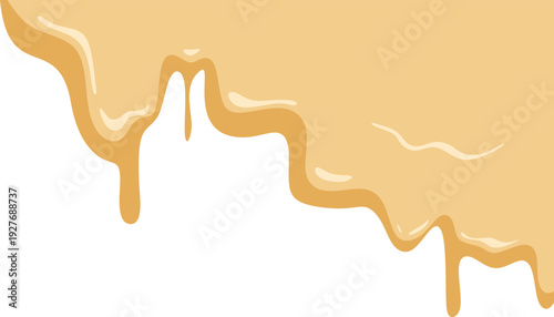 Melted Vanilla Illustration