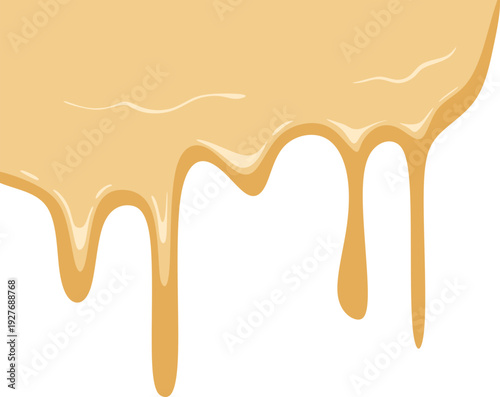 Melted Vanilla Illustration