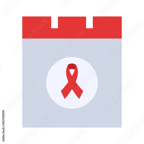 World AIDS Day Calendar Icon
