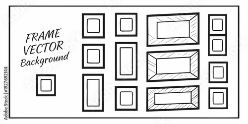 A diagram illustrating the concept of frame vector analysis in geometry Vector