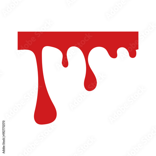 Red Dripping Blood Graphic