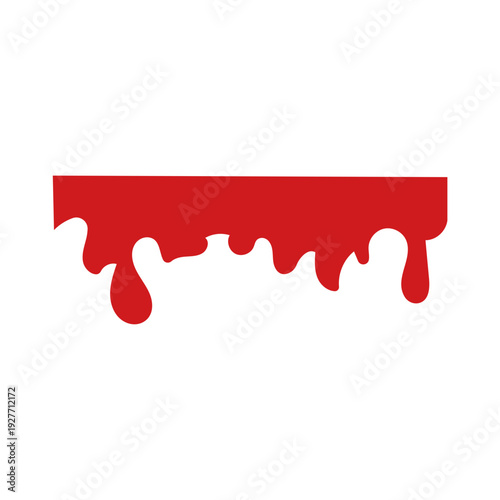 Red Dripping Blood Graphic