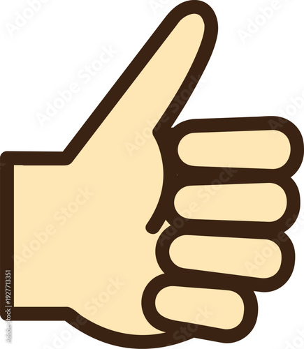 ハンドサイン　グッドラック