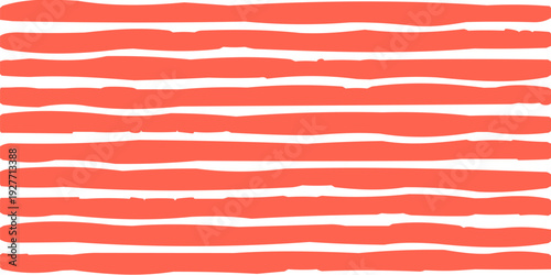 Playful retro stripes pattern: vibrant colorful seamless abstract parallel line art background