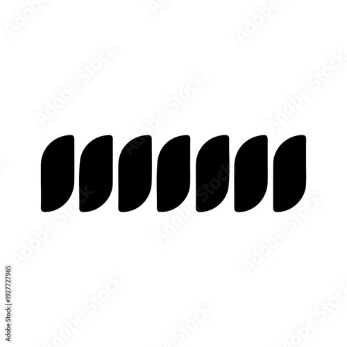 Abstract Geometric Repeating Border