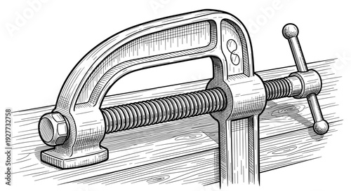 Metal Bench Vice Clamp Tool.