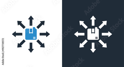 WiFi router signal icon set flat design vector illustrationBlue icon set - Modern style icon - Vector icon set - Glyph and solid icon set - Icon vector - Flat Design Icon - line icon set