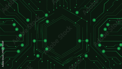 Abstract circuit board futuristic technology processing background