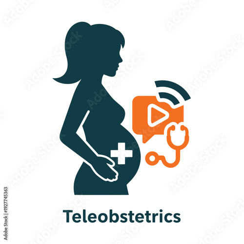 Remote obstetrics care for expectant mothers, integrating telehealth consultations and virtual medical support during pregnancy