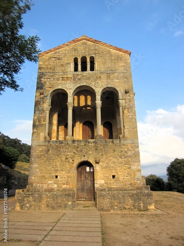 Iglesia de Santa Maria del Naranco Oviedo Asturias Spain