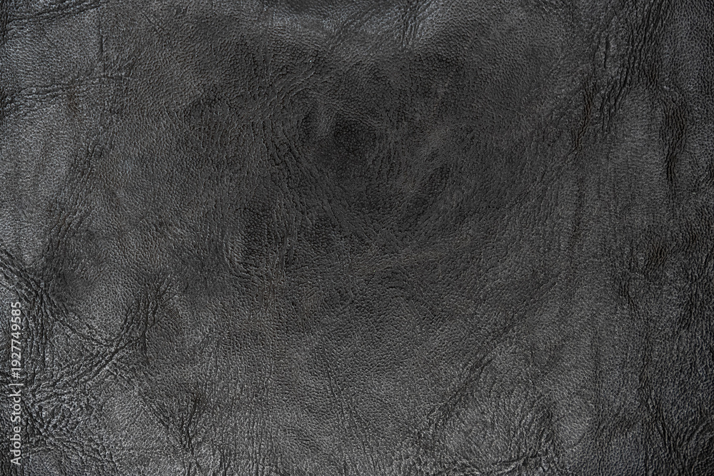 Obraz premium leather texture background black gray