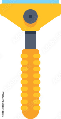 Modern yellow handled razor designed for smooth shaving and personal grooming routines