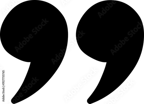 Quote mark. Quotation icon quotation icon of quote mark icon isolated on white background. Quotation marks. Black quotes icon collection.	