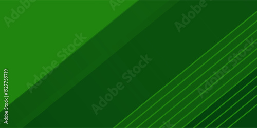 Abstract green sporty background template vector with shiny lines and lights. Green background with strong pattern design.Eps10 vector