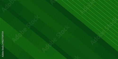 Abstract green sporty background template vector with shiny lines and lights. Green background with strong pattern design.Eps10 vector