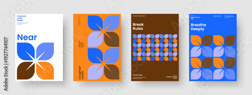 Modern Report Design. Creative Poster Layout. Isolated Background Template. Brochure. Banner. Book Cover. Business Presentation. Flyer. Magazine. Notebook. Portfolio. Catalog. Journal. Leaflet