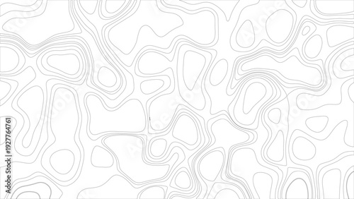 Topographic map patterns, topography line map. Vintage outdoors style. Abstract lines map Template on transparent  Abstract white topography vector background