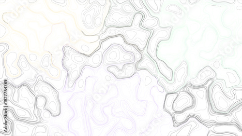 Vector tree rings seamless background, subtle pattern. topographic map background concept  seamless contour lines pattern vector illustration for cartography and terrain elevation concepts