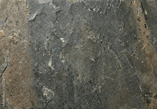 Dark Cracked Gradient Background, Black Charcoal Gray Pale Flecks, Subtle Highlights, Rugged Fissured Rock Forms, Coarse Grainy Texture