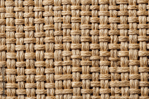 Natural Woven Rattan Texture Background