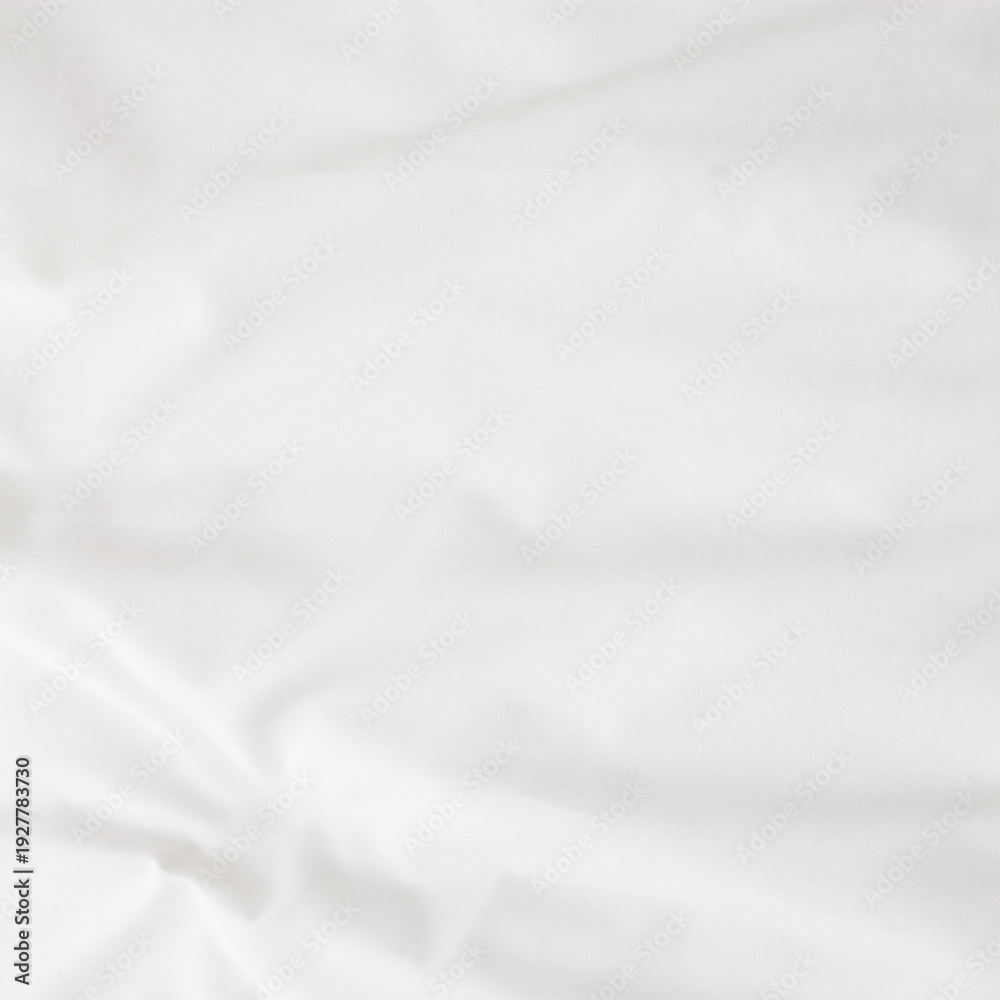 Obraz premium white bedding sheets texture for background