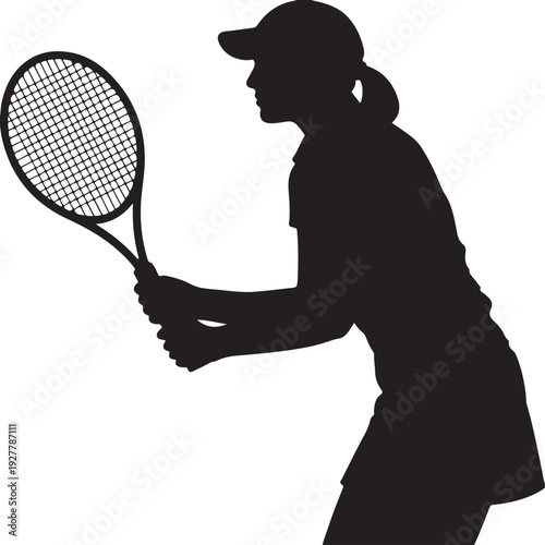 Female tennis player