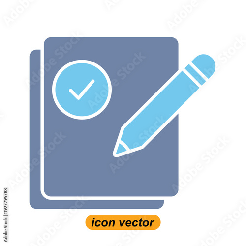 assessment icons. Flat illustrations of assessment vector icons for the web. Vector illustrations of company icons.