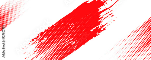 Red and white Tire tracks, wheel textures, tire tracks - auto racing, motocross, backgound. vector illustration