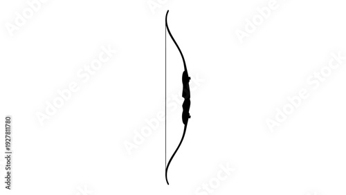 Minimalist black silhouette of a whale in a side profile view with a white background